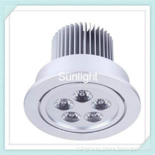 Top quality 5W Dimmable LED downlight with TUV CE Rohs 420-480lm
